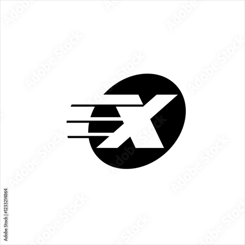 X letter logo icon vector