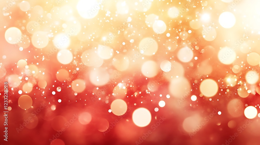 Abstract Red And Gold Bokeh Background Image Abstract Red And Gold Bokeh Background Image