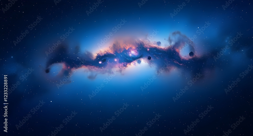 Obraz premium nebula galaxy