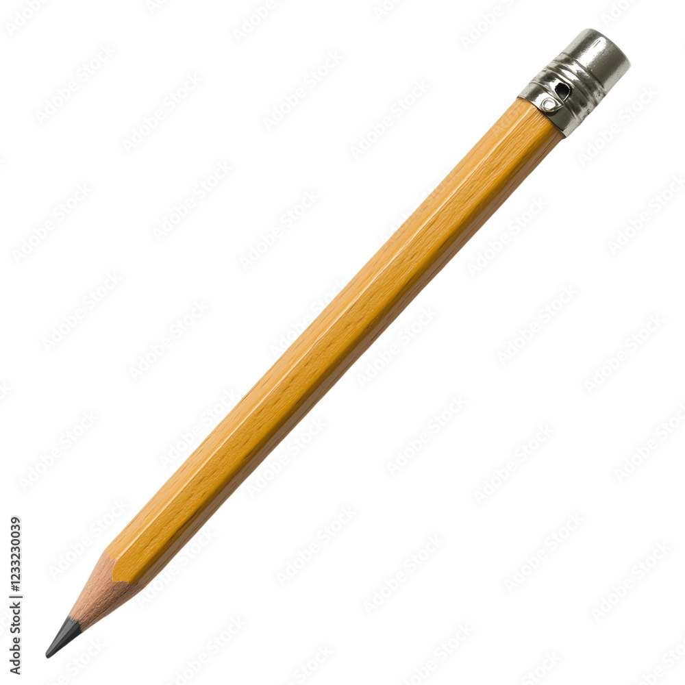 Classic Wooden Pencil with Top Eraser for Precision Classic Wooden Pencil with Top Eraser for Precision