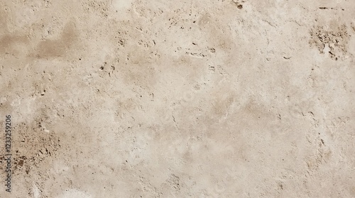 Close-up view of a light brown textured surface with various dark spots