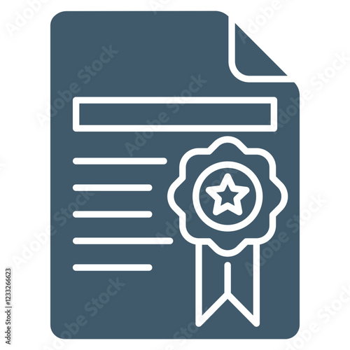 Degree  Icon Element For Design
