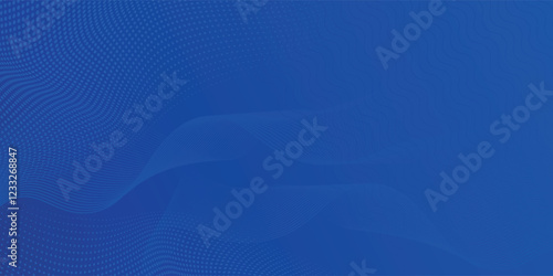 Premium background design with diagonal Dark Blue line pattern. Vector horizontal template for digital lux business banner, contemporary formal invitation,