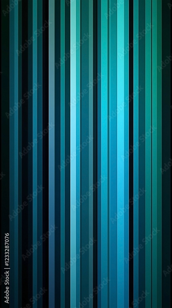 Abstract vertical lines in shades of blue and green creating a stylish pattern Abstract vertical lines in shades of blue and green creating a stylish pattern