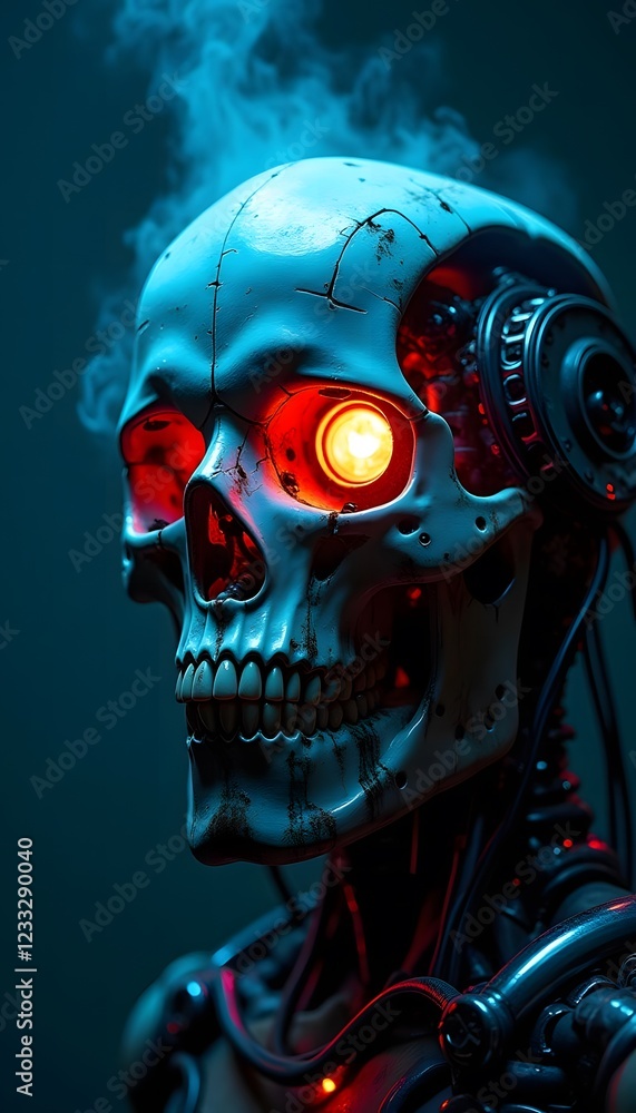 Goblin Dreams The Analog Horror RPG - Inspired Cyborg Skull Goblin Dreams The Analog Horror RPG - Inspired Cyborg Skull