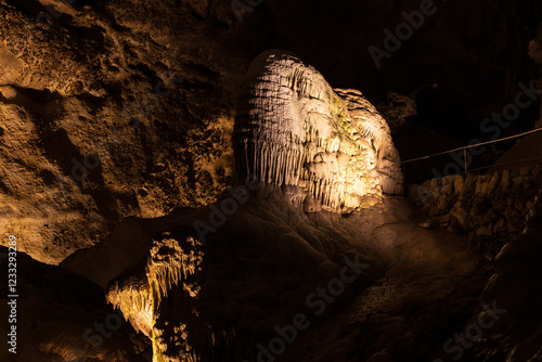 Rock formations in Carlsbad Caverns National Park, New Mexico
 photo