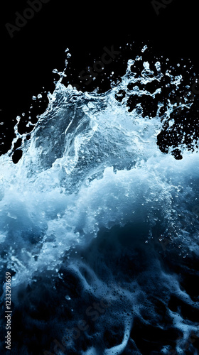 Wallpaper Mural Stunning Upward Splash of Ocean Wave Captured for Phone Wallpaper Torontodigital.ca