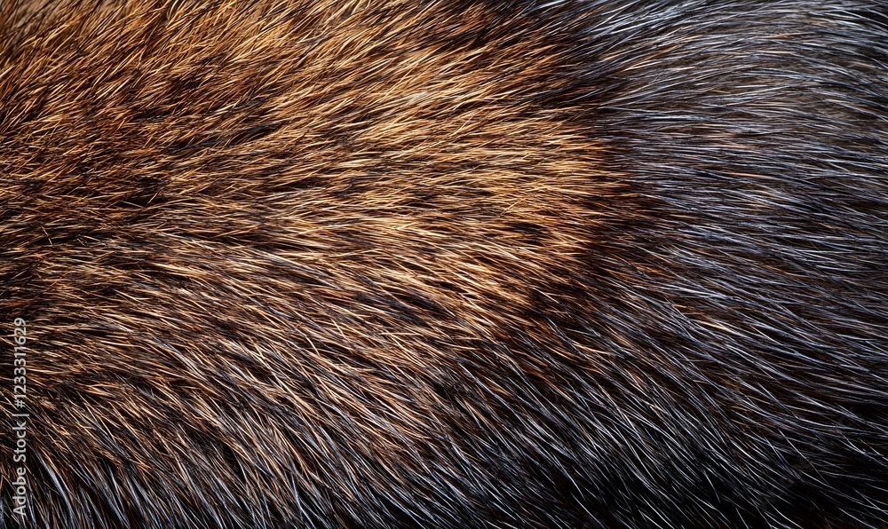 Brown animal fur texture background. Nature close-up Brown animal fur texture background. Nature close-up