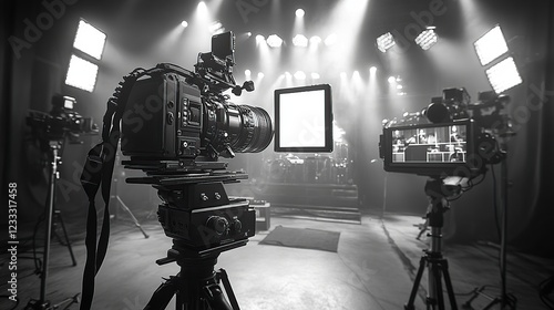 Concert Filmmaking Cameras, Stage, Lights, Recording