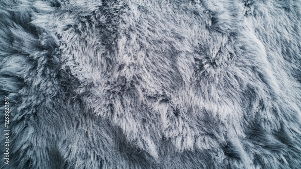 Closeup of a soft, fluffy, gray textured surface creating a calming abstract view Closeup of a soft, fluffy, gray textured surface creating a calming abstract view