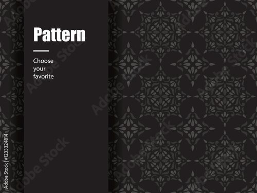 geometric ethnic vintage batik wallpaper seamless pattern motif classic modern fashion element art