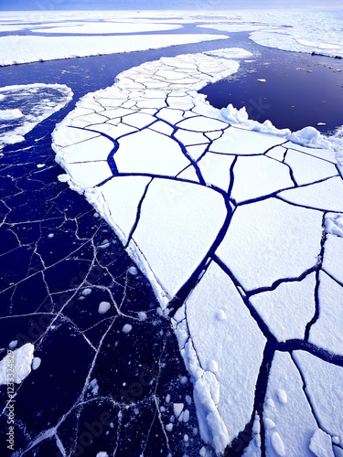 cracking ice