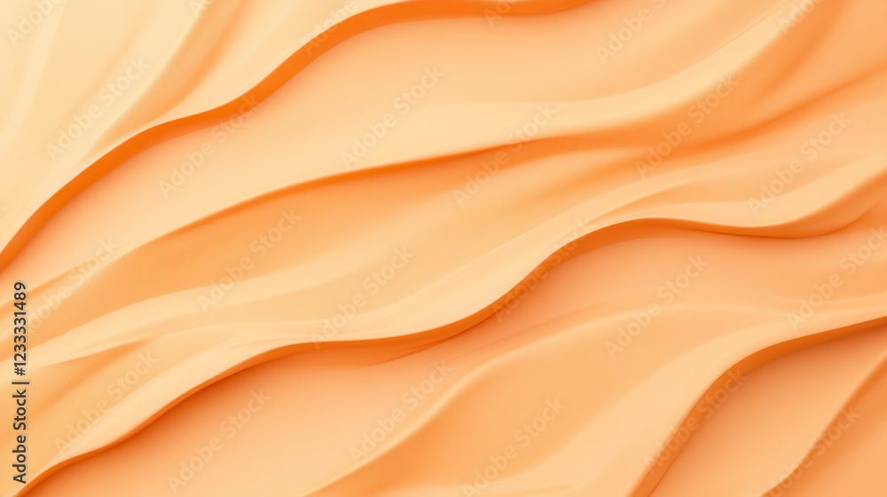 Peachy Abstract Waves: A captivating abstract image featuring soft, undulating waves of peachy orange, creating a sense of fluidity, movement, and subtle elegance. Peachy Abstract Waves: A captivating abstract image featuring soft, undulating waves of peachy orange, creating a sense of fluidity, movement, and subtle elegance.