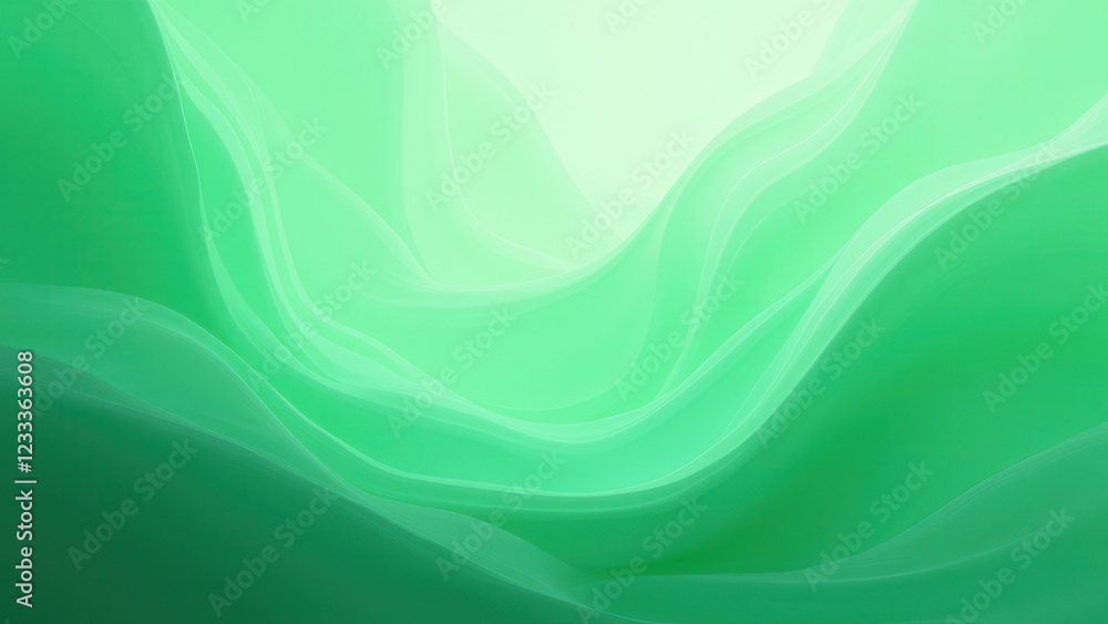 Abstract Mint Green Waves Background - Abstract backgrounds Abstract Mint Green Waves Background - Abstract backgrounds