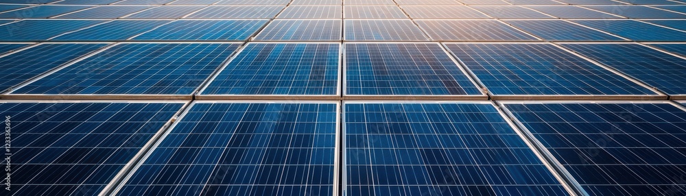 Close-up view of solar panels under bright sunlight. Close-up view of solar panels under bright sunlight.