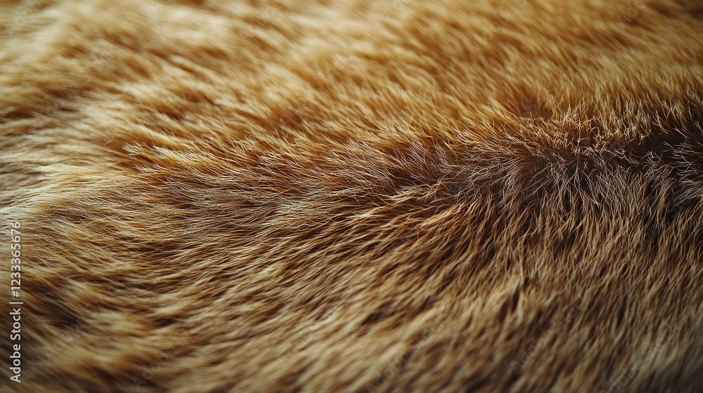 Close-up of ginger animal fur texture, background or design element Close-up of ginger animal fur texture, background or design element