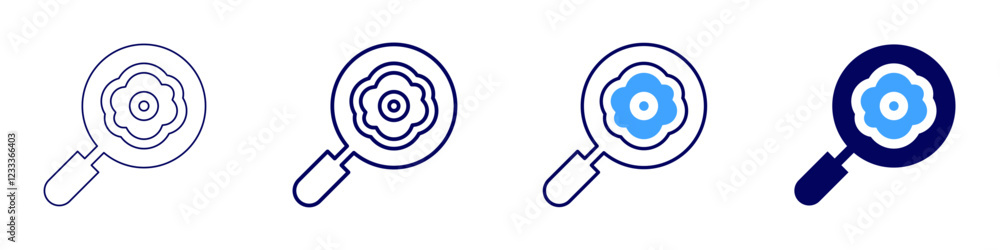 Frying egg icon in 4 different styles. Thin Line, Line, Bold, and Bold Line. Duotone style. Editable stroke Frying egg icon in 4 different styles. Thin Line, Line, Bold, and Bold Line. Duotone style. Editable stroke