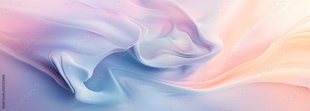 A soft abstract design of swirling pastels, creating a calming and dreamy atmosphere A soft abstract design of swirling pastels, creating a calming and dreamy atmosphere
