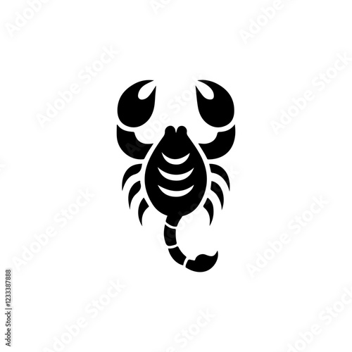 Scorpion Logo. Scorpion Logo Design. Scorpion Logo Brand. Scorpion Logo Vector Design Isolated on White Background