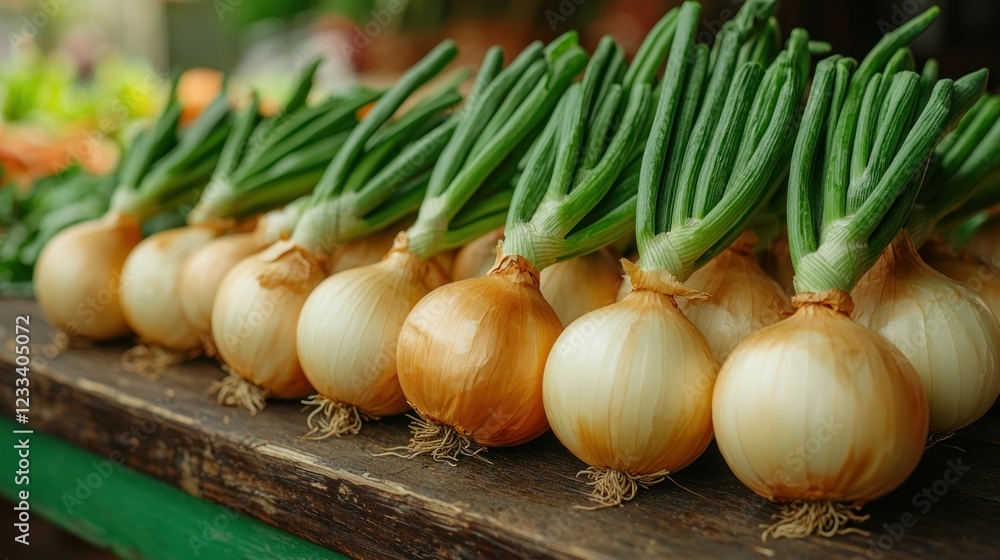 custom made wallpaper toronto digitalFresh onions on display at a farmers market