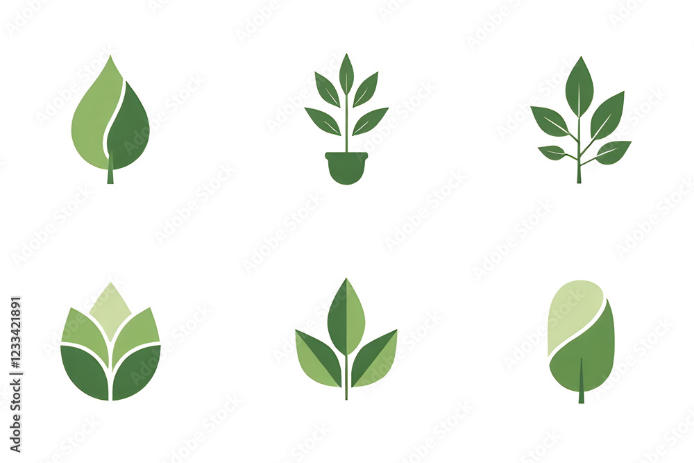 Eco-icons, Nature-inspired symbols, Geometric simplicity, Modern branding, Sustainable design, Abstract nature Eco-icons, Nature-inspired symbols, Geometric simplicity, Modern branding, Sustainable design, Abstract nature