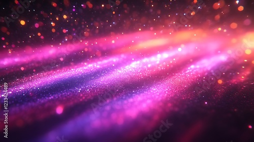 Glittering Pink And Purple Abstract Background