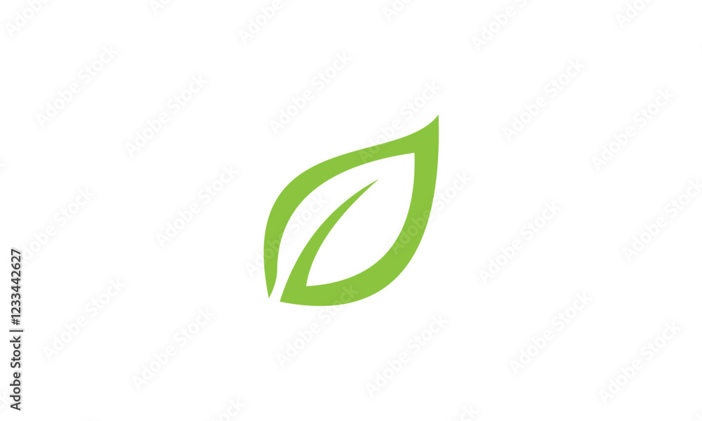 green leaf logo
