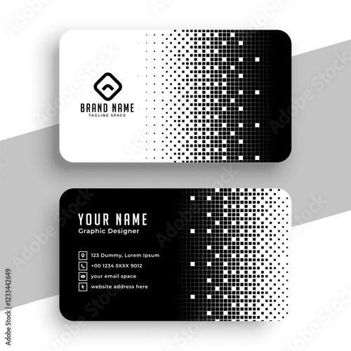 eye catching company branding card template for business promotion
