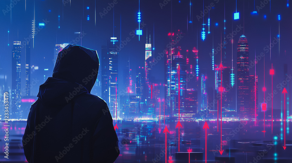 Hacker are planning to hack and attack networks and cyber security , innovative Smart city and graphs with statistics to analyze business potential and predict future developments in company growth. Hacker are planning to hack and attack networks and cyber security , innovative Smart city and graphs with statistics to analyze business potential and predict future developments in company growth.