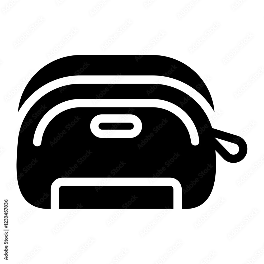 Fototapeta premium cosmetic bag Solid icon