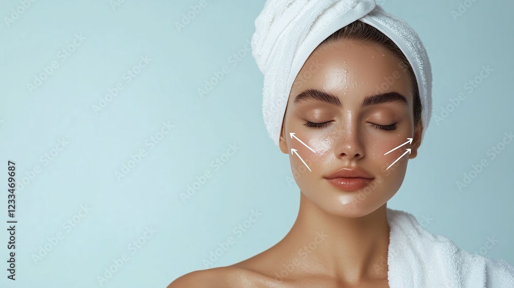 Radiant Skin Care Facial Treatment Application Radiant Skin Care Facial Treatment Application