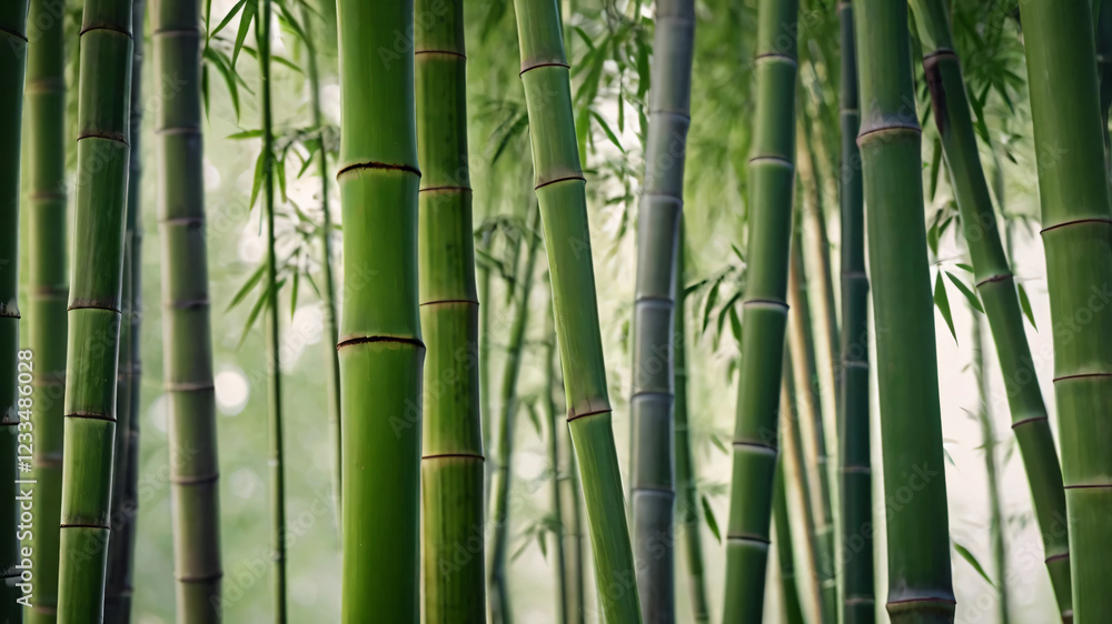 Obraz premium bamboo forest background