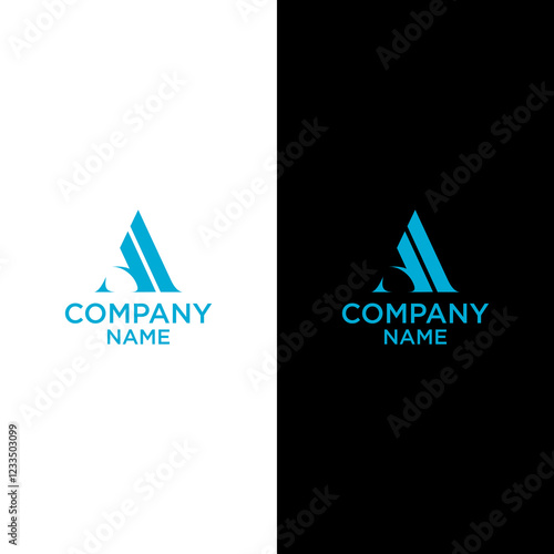 A alphabet letter logo icon 