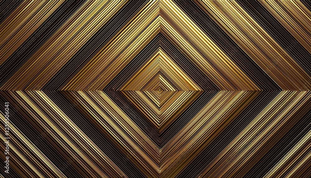 Aweinspiring Geometric Striped Diamond Pattern in Radiant Gold, a Vibrant and Modern Artwork for Digital Art, Home Decor, or Design Inspiration Aweinspiring Geometric Striped Diamond Pattern in Radiant Gold, a Vibrant and Modern Artwork for Digital Art, Home Decor, or Design Inspiration