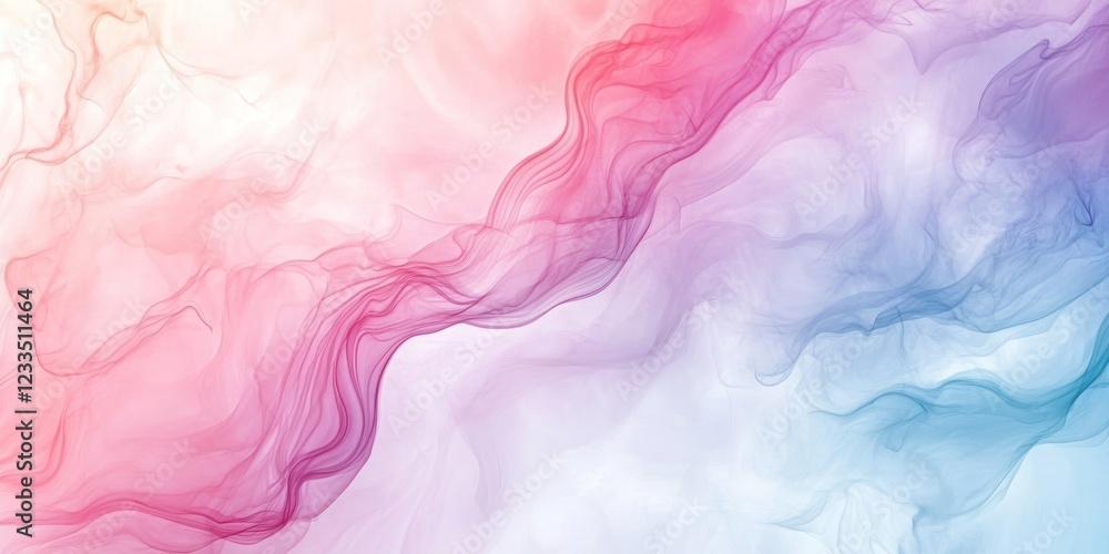 Abstract fluid art background with soft pastel colors and LINE BRUSH shapes Abstract fluid art background with soft pastel colors and LINE BRUSH shapes