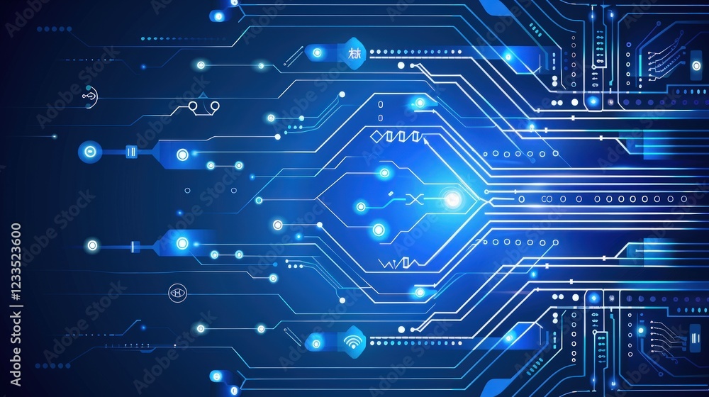 Abstract Digital Circuitry: Network Technology Abstract Digital Circuitry: Network Technology