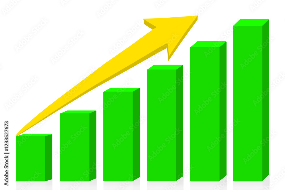 Growth bar graph with arrow, finance icon, business chart with arrow, diagram, business icon, bussines sign, bussines element, diagram element, finance element, icon, sign, 3d bussines element Growth bar graph with arrow, finance icon, business chart with arrow, diagram, business icon, bussines sign, bussines element, diagram element, finance element, icon, sign, 3d bussines element