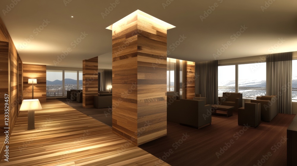 Luxurious Modern Hotel Lobby Interior Design Luxurious Modern Hotel Lobby Interior Design