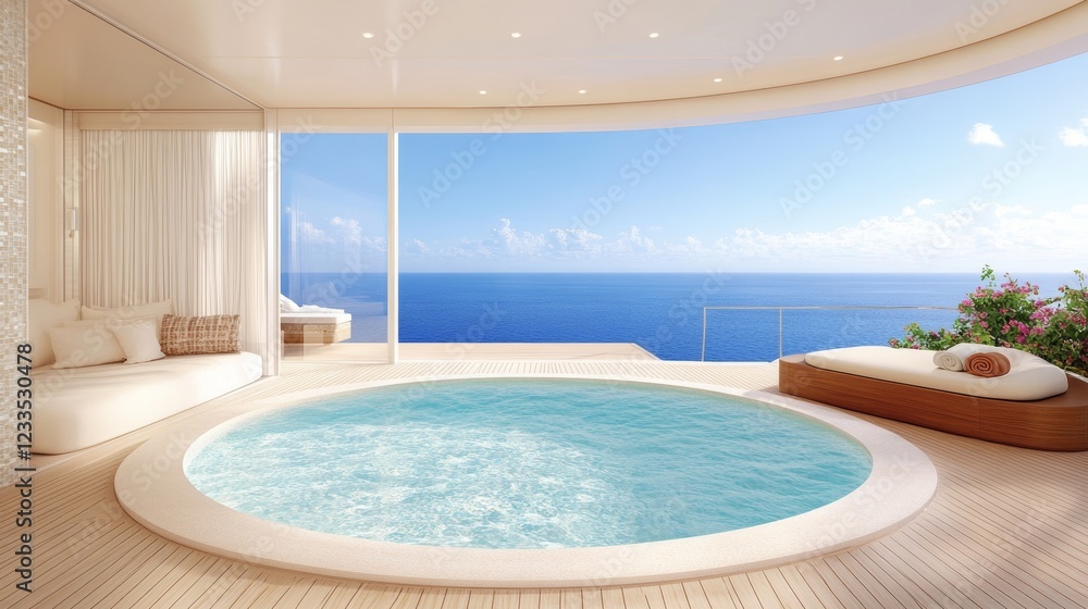 Luxurious Ocean View Spa Retreat with Plunge Pool Luxurious Ocean View Spa Retreat with Plunge Pool
