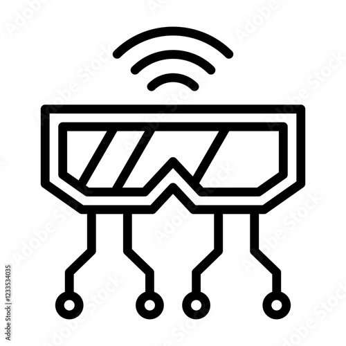 Ai Virtual Reality Icon