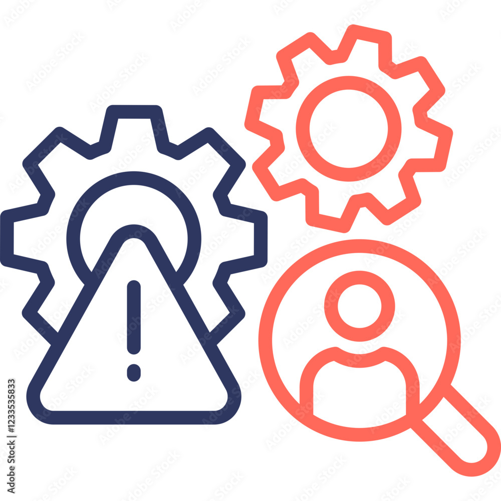 Operational Risk line color icon