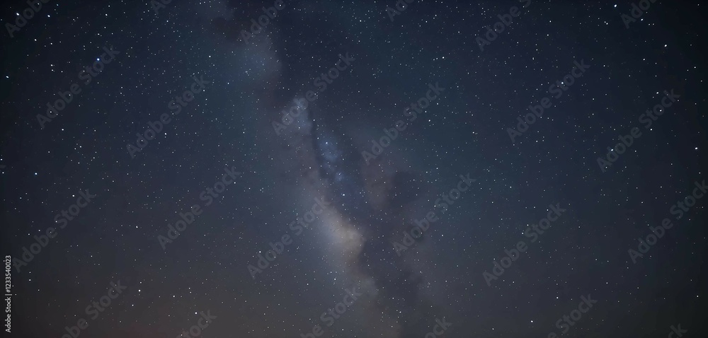 Fototapeta premium Milky Way Galaxy in Night Sky
