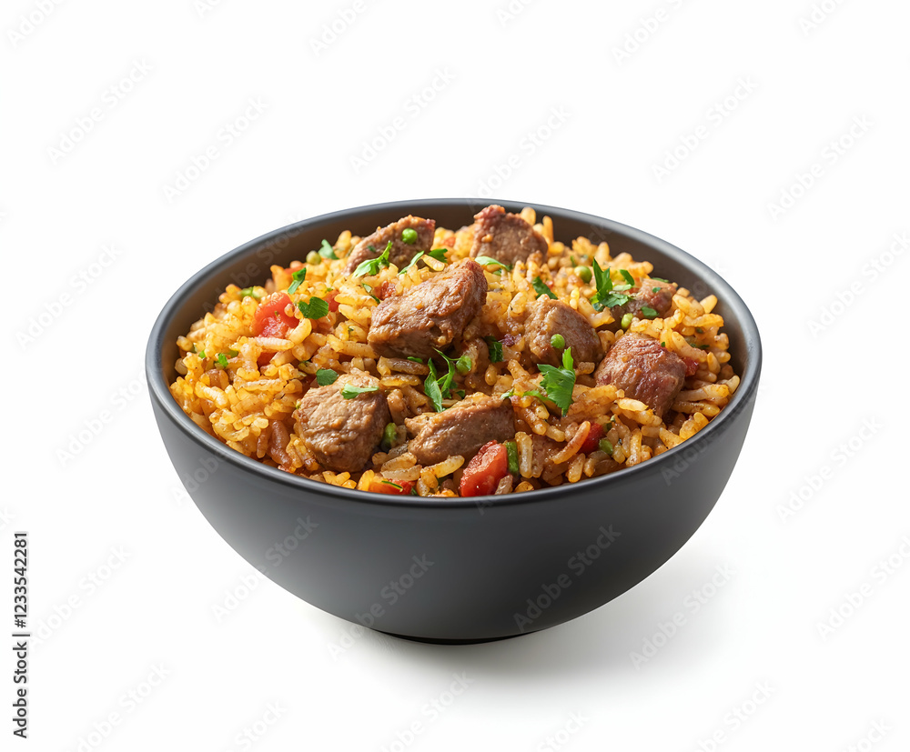 Delicious Lamb Rice Bowl: A savory culinary delight! Delicious Lamb Rice Bowl: A savory culinary delight!