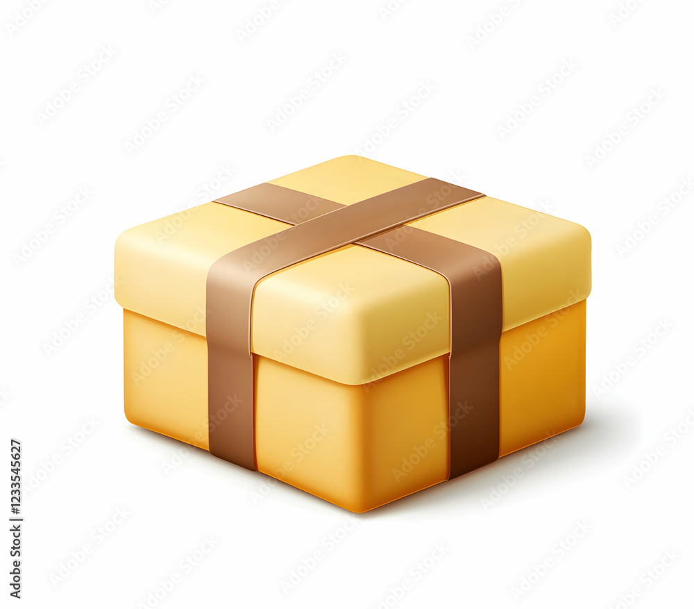 Obraz premium A Beautifully Wrapped Gift Box