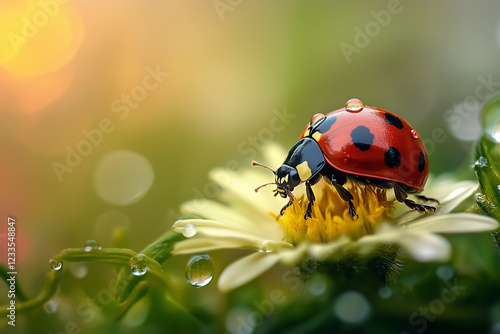 ladybug on a flower