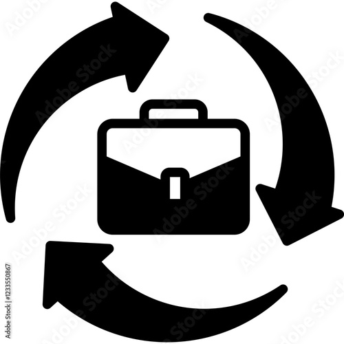 Business Continuity mixed icon