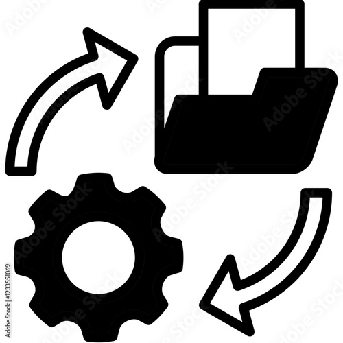 Data Recovery mixed icon