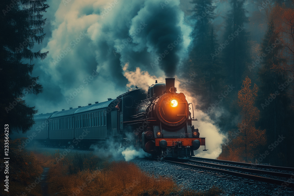 A train transportation concept A train transportation concept