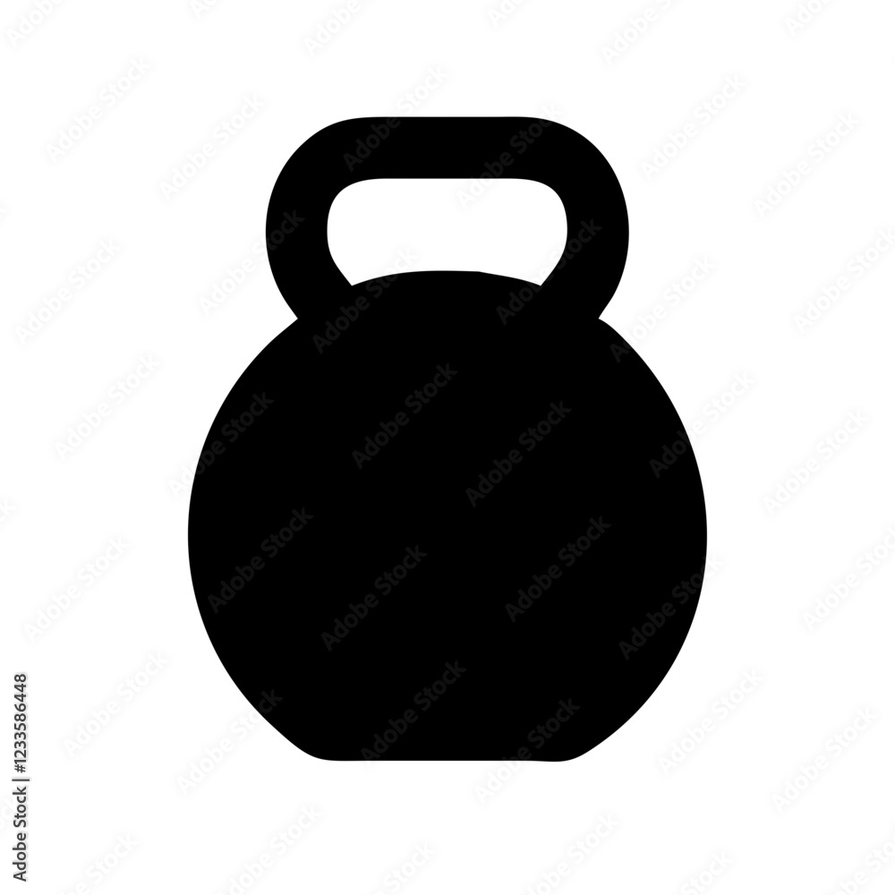Heavy Weight Vector Icon – Strength and Power Symbol Heavy Weight Vector Icon – Strength and Power Symbol