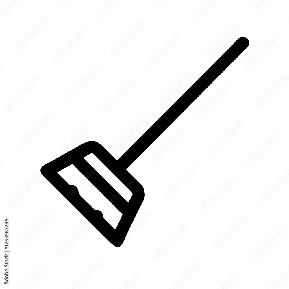 Mop Vector Icon – Cleaning and Household Tool Symbol Mop Vector Icon – Cleaning and Household Tool Symbol